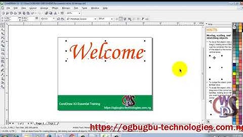 04 User Interface in CorelDraw X3