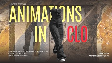Can We Create a Walking Cycle in CLO 3D? Yes, Here’s How! (create motion animations for beginners)