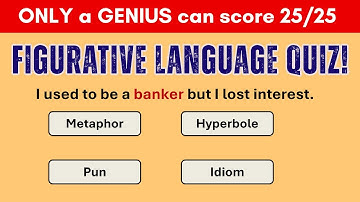 Figurative Language Challenge! | 25 Fun Questions to Test Your English Skills
