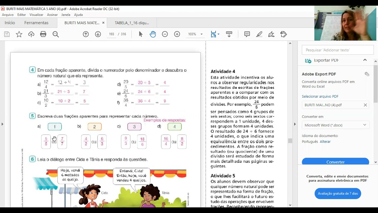 Matemática – Estudando com a Professora Carla