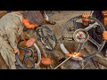 Amazing Technique of Repairing Broken Alloy Rim | Restoration Old Allory Rim Professionally