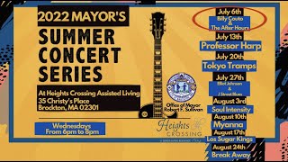 Summer Concert Series - Billy Couto & The After Hours 7-6-22