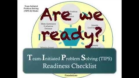 TIPS Readiness Checklist