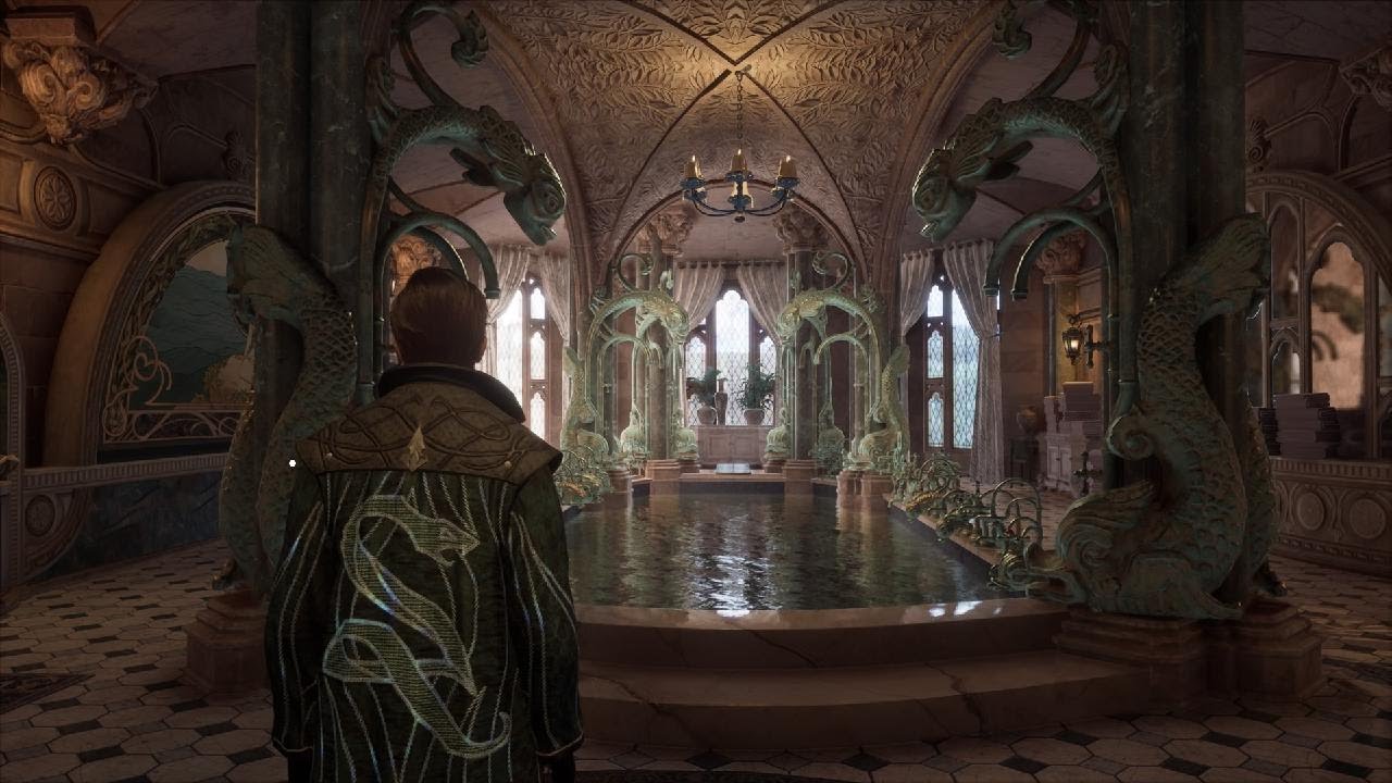 Hogwarts Legacy Prefects Bathroom 4K YouTube