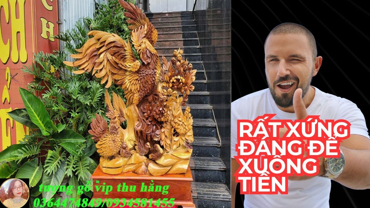 Khám phá Gia Đình Gà Gỗ Hương Ta – Kiệt Tác Nghệ Thuật Thủ Công