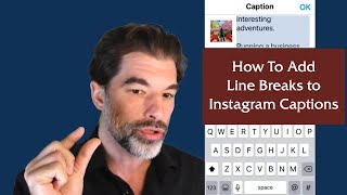 18/100 How to add Line Breaks to Instagram Captions