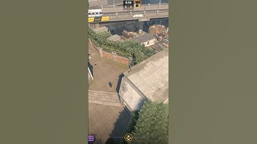 GIANT Smoke CONNECTOR On Overpass In CS2 #cs2 #shorts