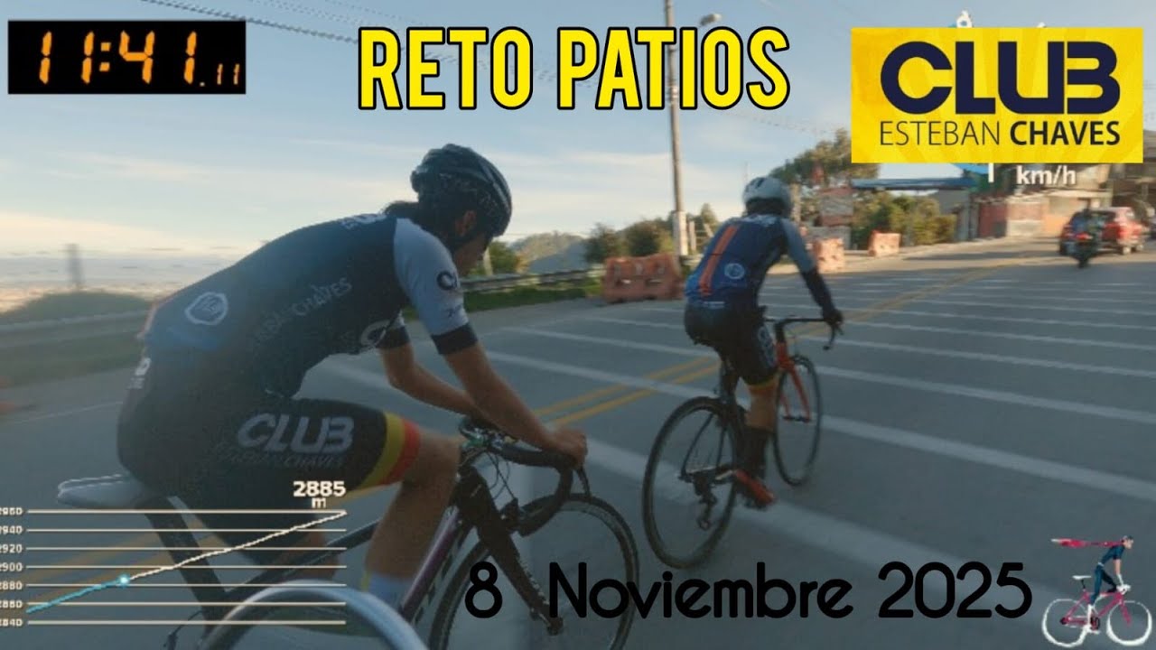 PR KOM CLUB ESTEBAN CHAVES. RETO PATIOS BOGOTÁ CATEGORIA INFANTIL. QUE TIEMPAZO EL DE HOY.