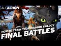 Dragons Unleashed: Final Battles In The How To Train Your Dragon Trilogy | All Action
