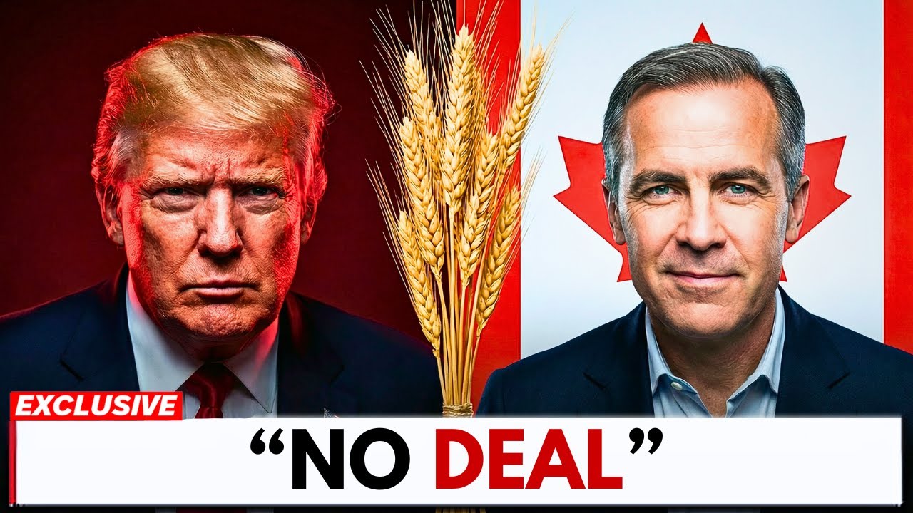 JUST IN: Trump Tariffs Wheat — Carney Redirects Supply Away From America