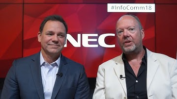 | NEC Display Solutions|InfoComm18 Todd Bouman Interview with the DailyDOOH