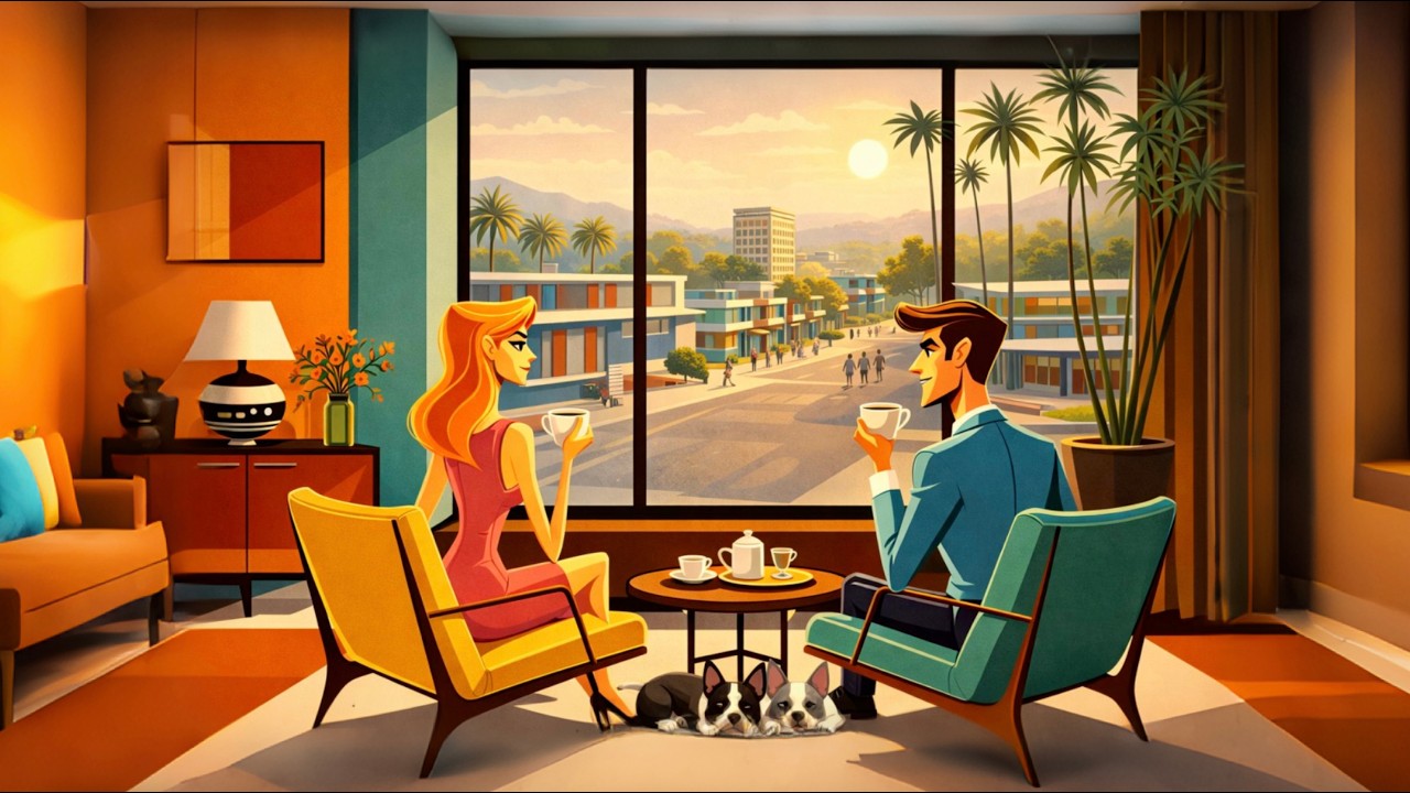 MORNING JAZZ | 1960’S ATOMIC LOUNGE MUSIC | CALM START TO YOUR DAY FOR POSITIVITY