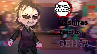 Past hashiras react to Swordsmith village arc.(ep 6 mostly Genya)||Demon slayer\Kny||Gachaclub||Yuk!