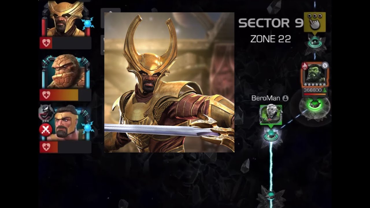 Heimdall Destroys Zone 22 Boss With 1.6 Million Health