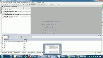 SpringMVC 06 异常处理及拦截器   038SpringMVC拦截器之介绍和搭建环境