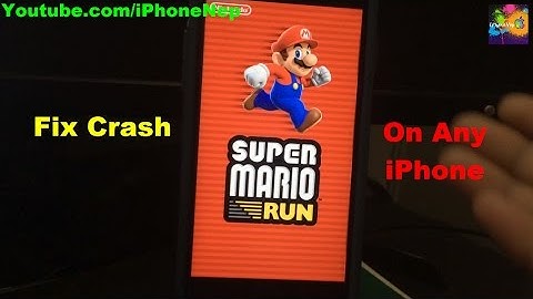 How To Fix Super Mario Run Crash - iPhone, iPod & iPad On Start Up - Jailbreak Device