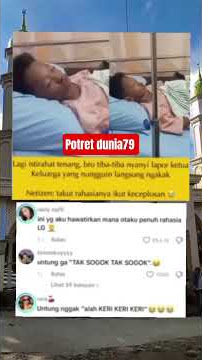 mungkin anak ini kecapean sampai tidurnya ngigo..