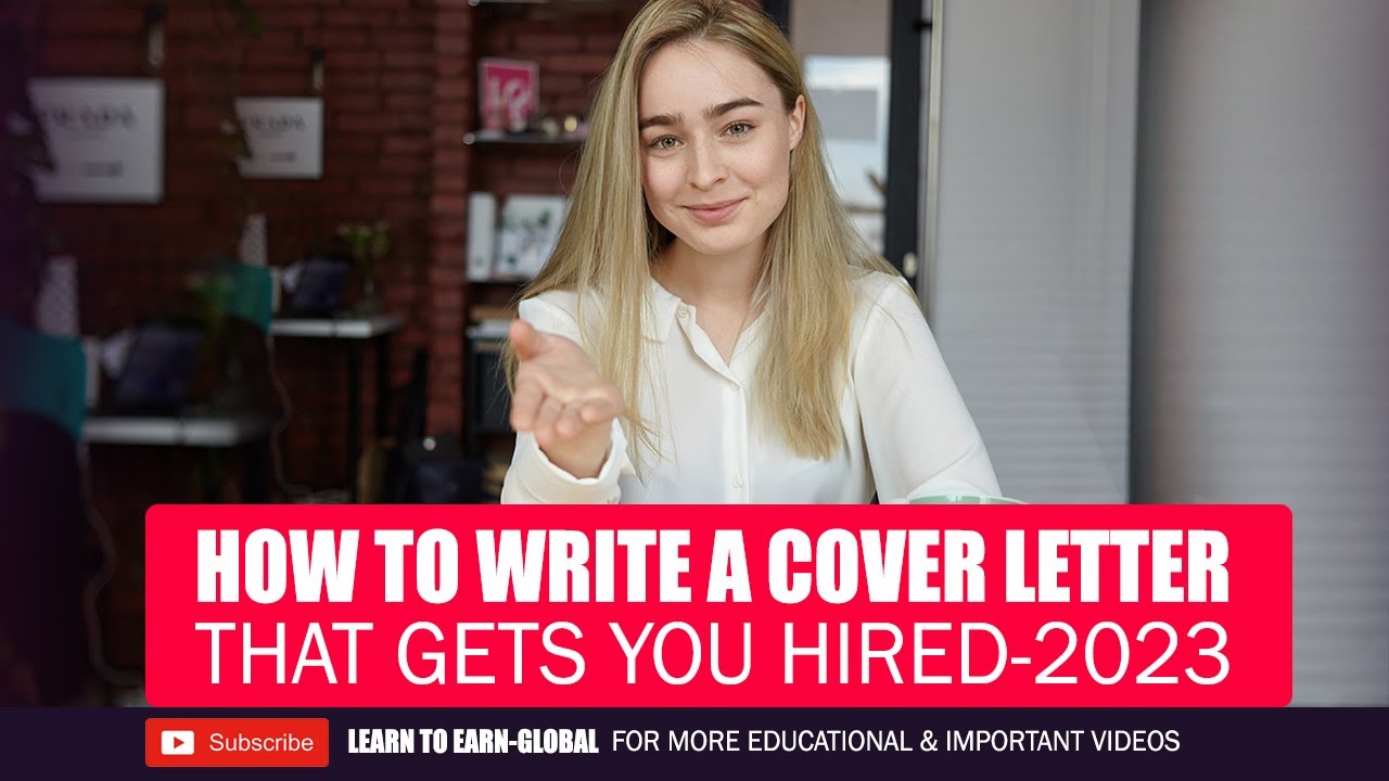 How to write a Perfect Cover Letter that Gets you hired 2023 | Latest ...