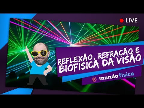 Aulão Ao Vivo - Grátis #13 - Reflexão, Refração e Biofísica da visão (Física) - ENEM 2015 - Aulão Ao Vivo - Grátis #13 - Reflexão, Refração e Biofísica da visão (Física) - ENEM 2015
