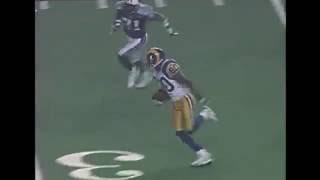 Kurt Warner To Isaac Bruce Rams Vs Ans 1999 Super Bowl Xiv