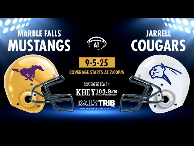 Marble Falls vs Jarrell 9-5-25