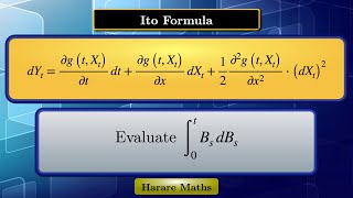 Ito's Formula
