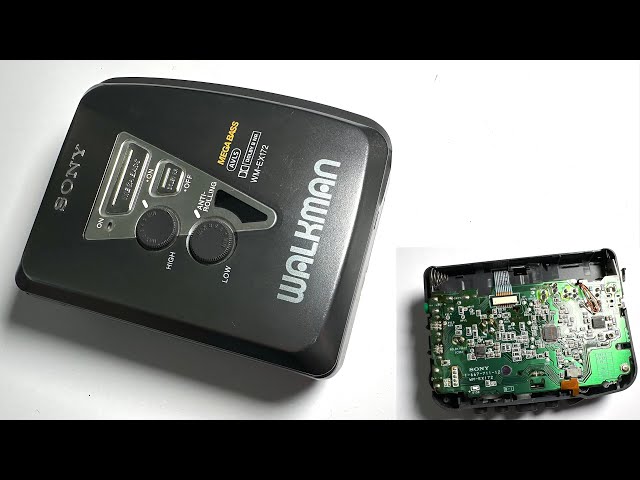 Sony Walkman WM-EX502 Cassette - Vintage, à Réparer - Auto-reverse, Méga Bass