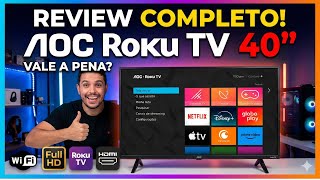 Is the AOC 40” Full HD Roku TV Worth It in 2026? Full Review + Pros and Cons!