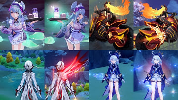 Genshin Impact: C6 Effects Side-by-Side DIFFERENCE - All Characters | 5.6 Updated 2025