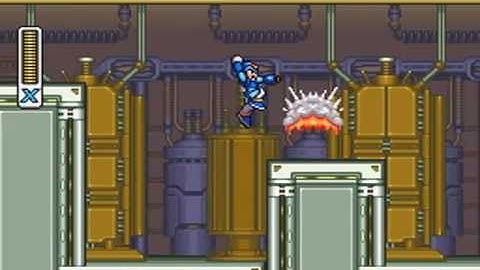MegaMan X - Part 2: Electromagnetic Power Plant + Energy Mine Ruins (NO DAMAGE / X-BUSTER ONLY)