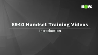 1. Mitel 6940 Tutorial - Introduction