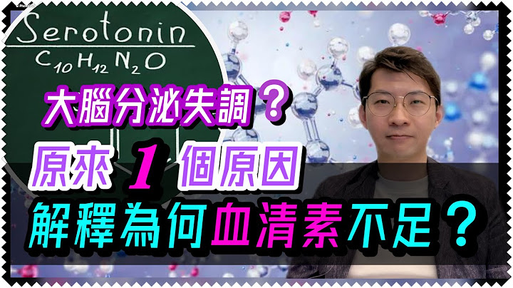 拆解：血清素為何會不足？（中文字幕）大腦為何會分泌失調？抑鬱焦慮症是大腦「正常」運作下的「異常」結果？ - 天天要聞