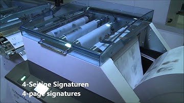4 Page Signature from Roll | 4-seitige Signaturen ab Rolle