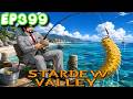 🐟 EP 399 STARDEW VALLEY - DIA DE MAR + CONSTRUÍ MINHA CABANA DE GOSMA!