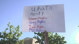 Roe v. Wade | Lodi pro-abortion rights protesters hit streets, block traffic