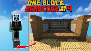 I BUILT AUTOMATIC FARMS in ONE BLOCK HARDCORE