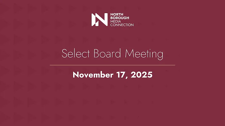 Select Board Meeting / November 17, 2025