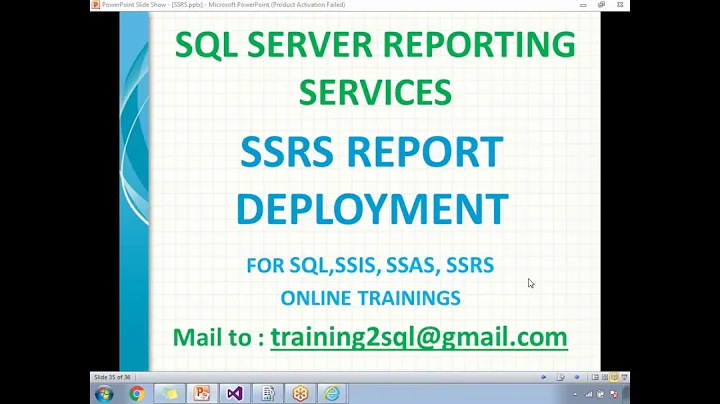 27 SSRS Reports Deployment