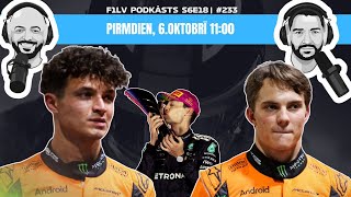 F1LVPodkāsts S6E18 (#233) - Pēc Singapūras GP - McLaren tituls un konflikts!