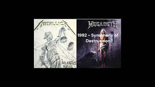 Similarity Between Blackened Solo And Symphony Of Destruction Solo (Kirk And Marty)