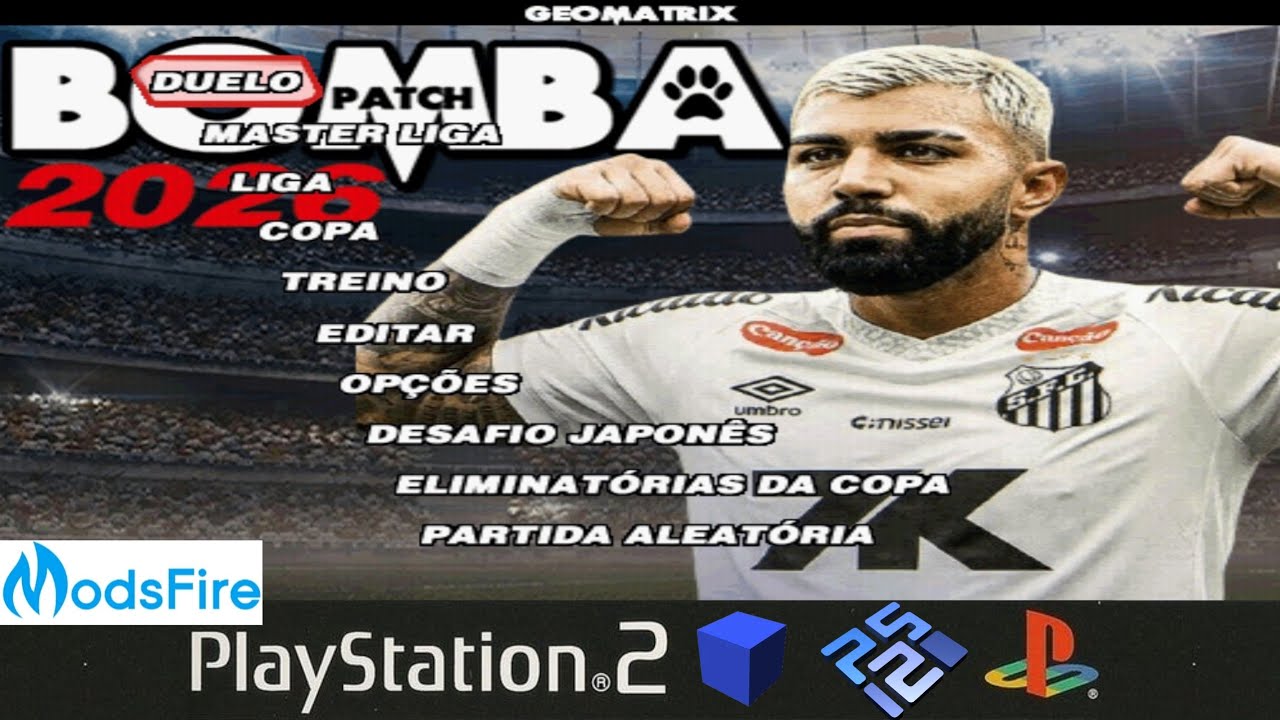 Bomba Patch 2026 Geomatrix V2 (Janeiro/2026) PS2 ISO Download Grátis