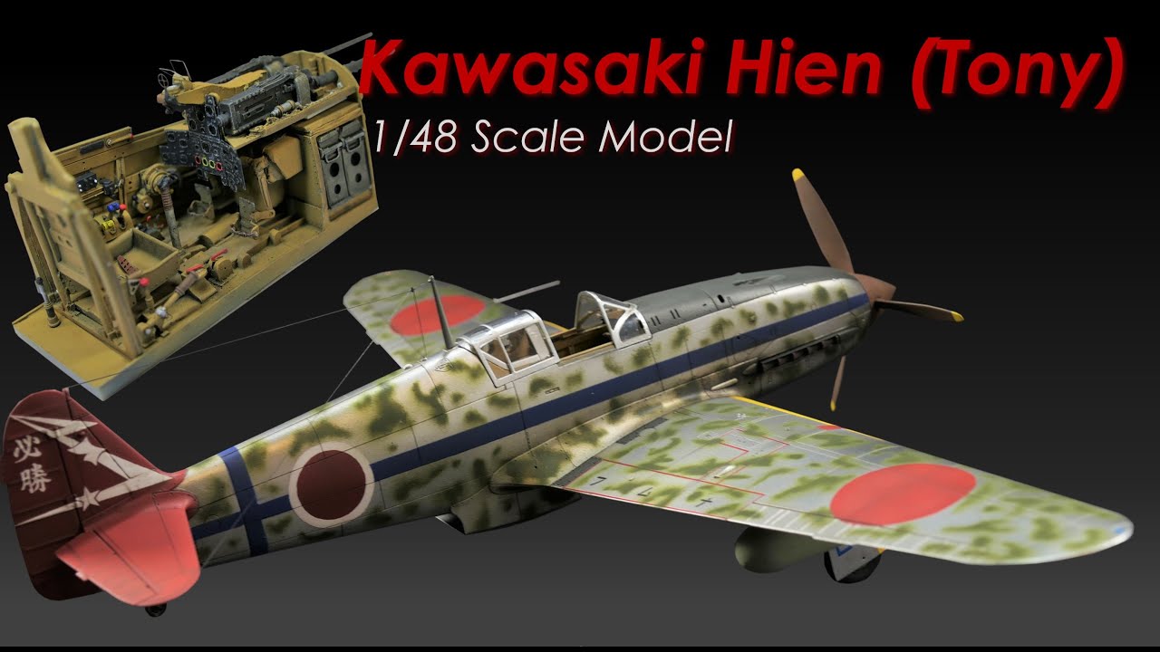 Kawasaki Ki-61-Id Hien - 1/48 Scale Model - Part 2 of 2 - YouTube