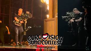 Eurovision Song Contest 2026 Steadicam Operators Tomas Antonsson, Niclas Närwall | First Semi Final