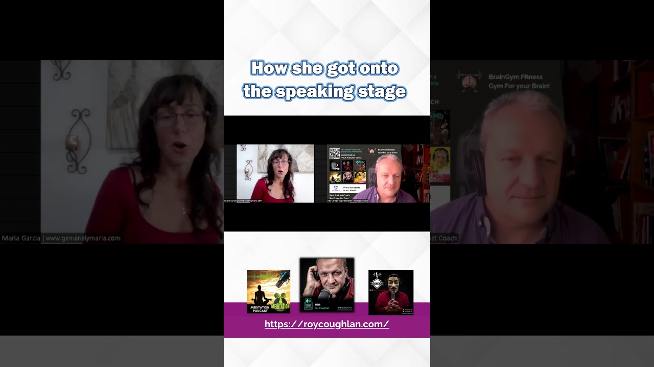 How she got onto the speaking stage