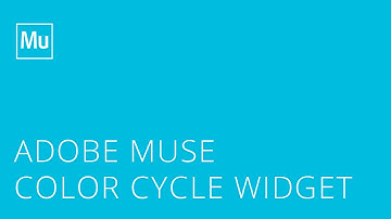 Adobe Muse Color Cycle Widget