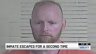 KSP searching for escaped inmate less than 2 months after previous escape