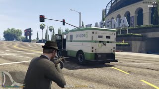 GTA 5 - Mafia-Style Stockade Heist   Ten Star Escape