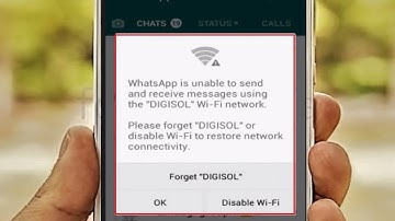 How to Fix Whatsapp is Unable to Send & Receive Messages Using the Wifi Network Error in Android