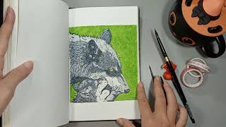 silent #sketchbook tour no.34 stillman and birn : premium sketchbook mixed media beta series screenshot 5