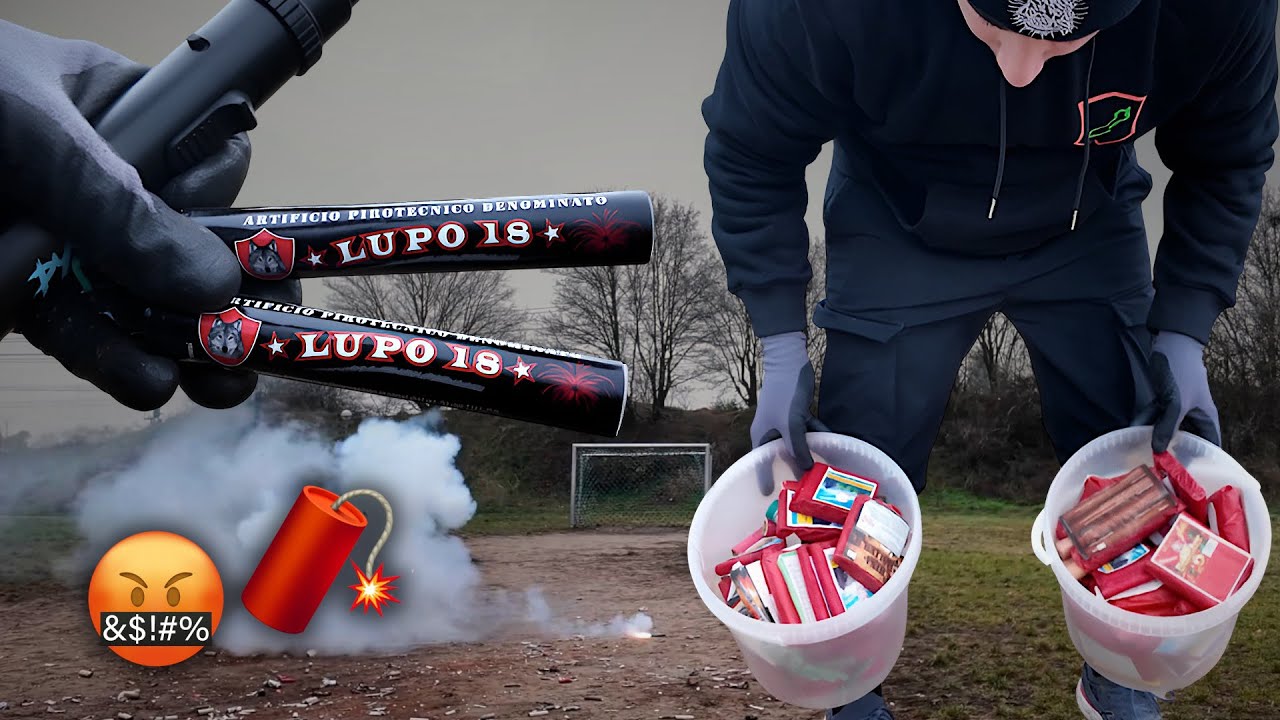 WIR WERDEN 2 MAL BELEIDIGT!🤬 Wildes Böllern am Silvestermorgen 🧨💥